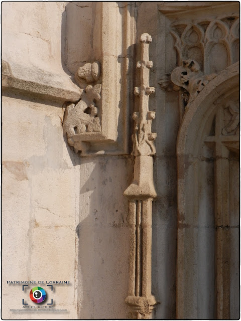 CUSTINES (54) - Eglise Saint-Léger (XIIe-XVIIIe siècle) (Extérieur)