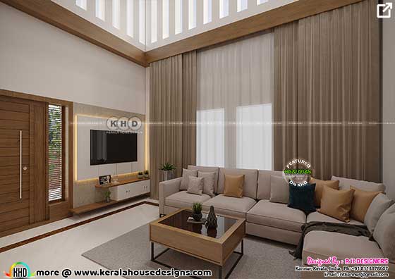 Living room design interior