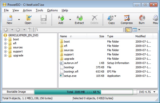 PowerISO 6.5 full version 32 and 64 Bit