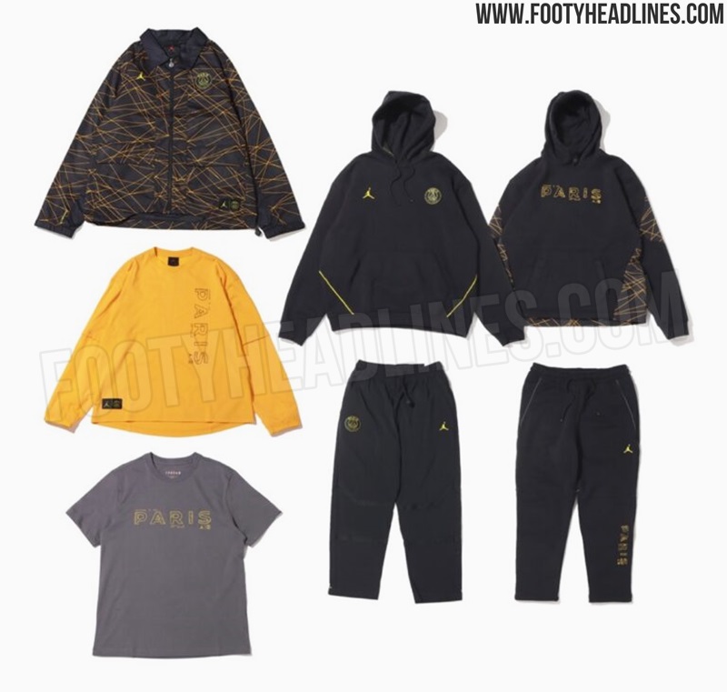 Jordan PSG 22-23 Fourth Kit Lifestyle Collection Revealed - Footy