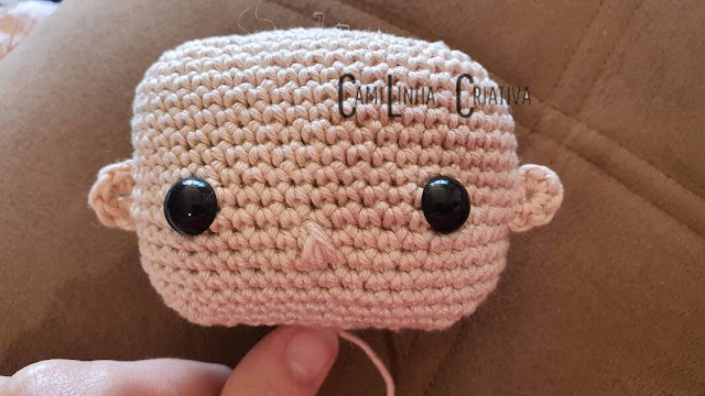 Amigurumi - cabeca funko