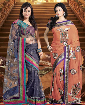 Party Wear Jacquard Saree Collection 