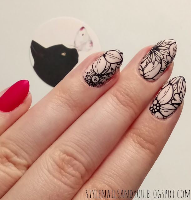 Fuchsia Pink | Born Pretty Nail Water Decals | Born Pretty Store Review