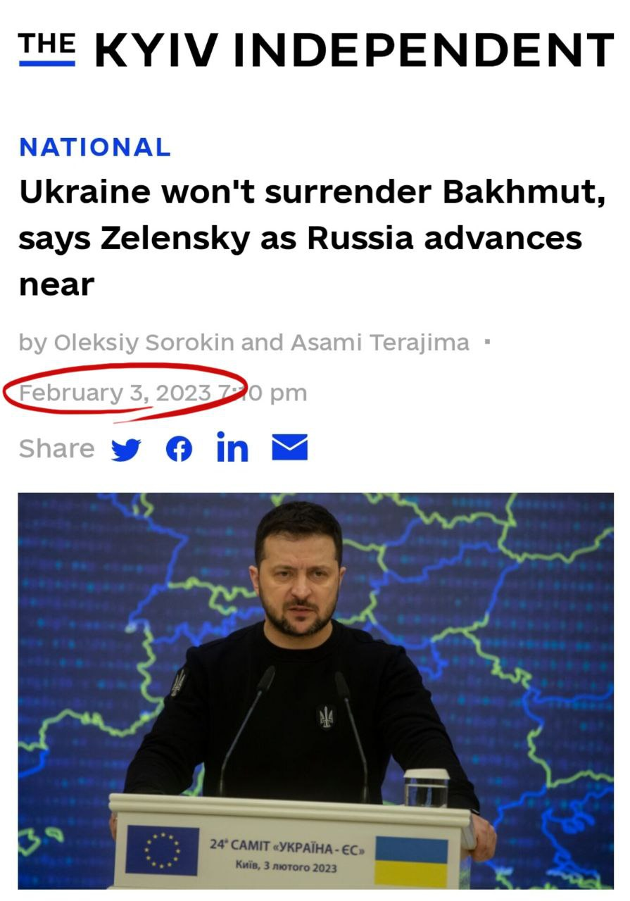 The Fall of Bakhmut, Is This the Prelude to the Fall of Ukraine?