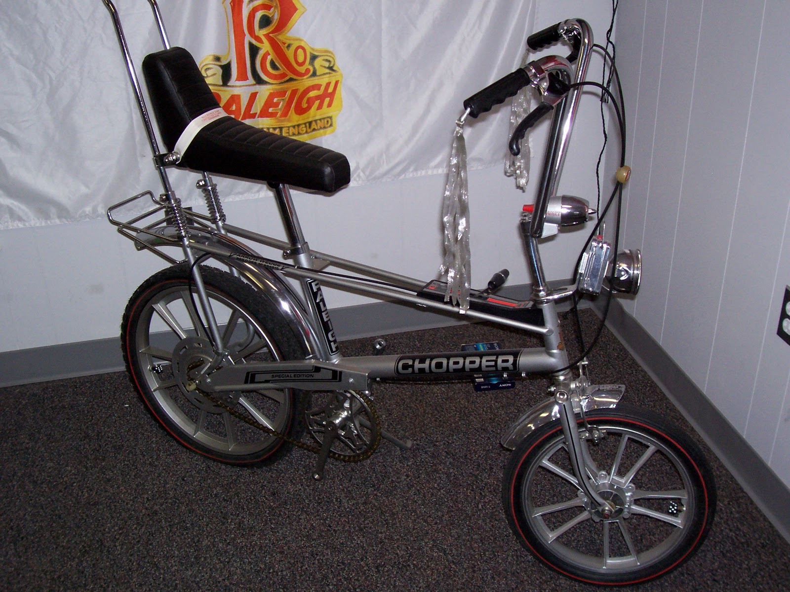 motorcycle chopper orange the raleigh chopper blog steve