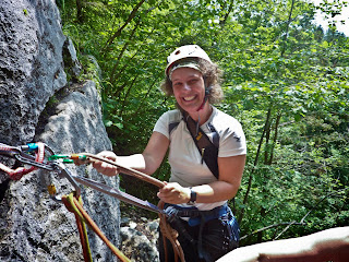 Klettern: Klettertour "Taxus" Plombergstein Österreich
