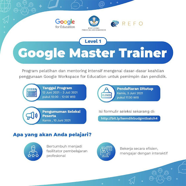 Google Master Trainer Batch 4 GTK Refo