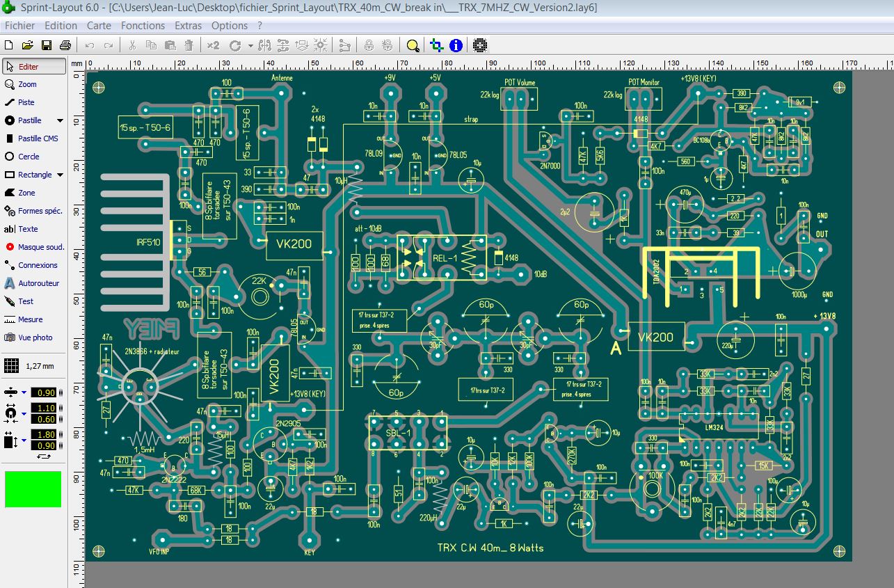 realisation dun circuit imprime methode