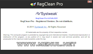 SysTweak Regclean Pro 6.21.65.2321 incl Key