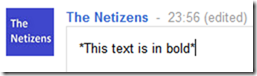 bold text