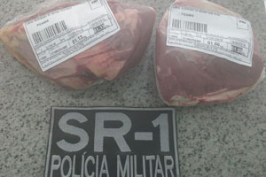 Preso por roubar duas peças de picanha