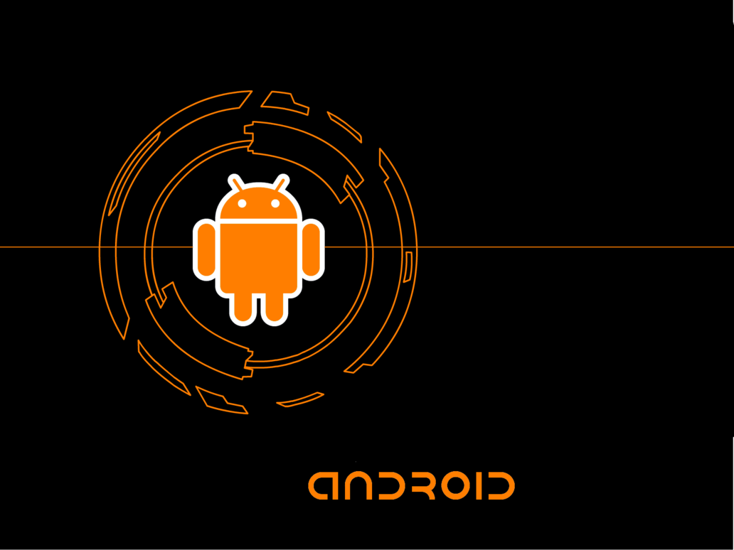 Orange Android Phone Wallpaper