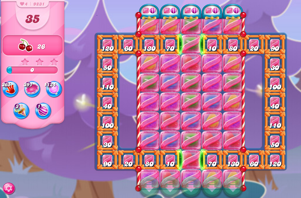 Candy Crush Saga level 9231