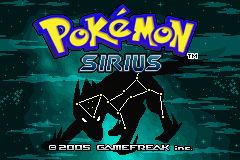 Pokemon Sirius - Cover