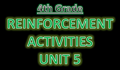 Reinforcement Exercises Unit 5