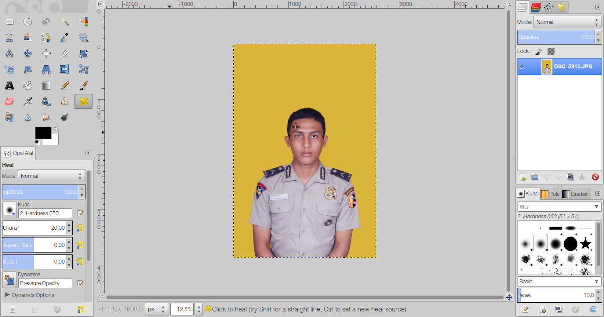 Online Firmware: Cara membuat foto ukuran 3x4 4x6 di GIMP