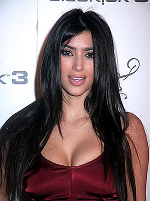 You know the famous Kim Kardashian pictures silver paint