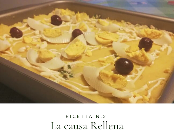 🍴Ricetta 3: ''La CAUSA ripiena'' in Italiano 