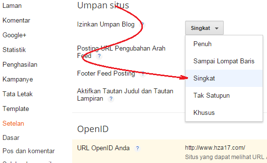 Menyingkat RSS Feed Untuk Keamanan Blog Anda