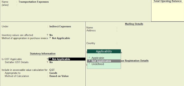 How to Create Composite Supply under GST (Reverse Charge)