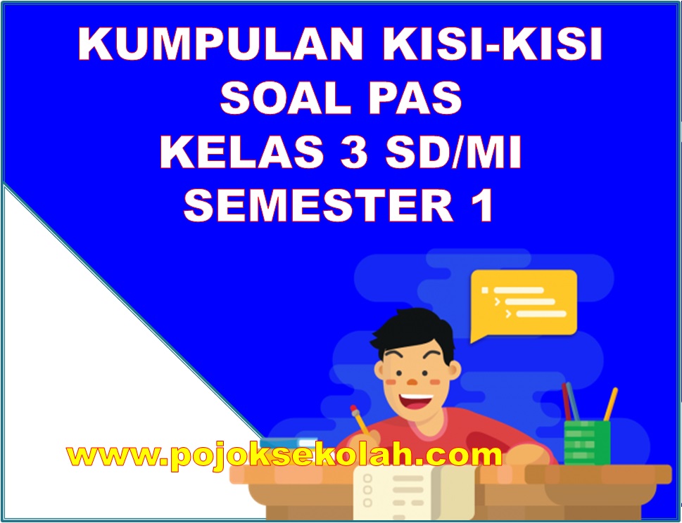 Kisi-kisi Soal PAS Kelas 3