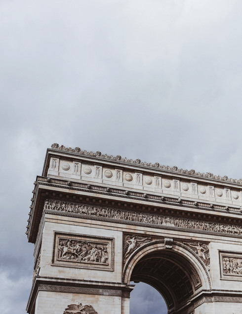 Arc de Triomphe Roof Observation Deck Paris France