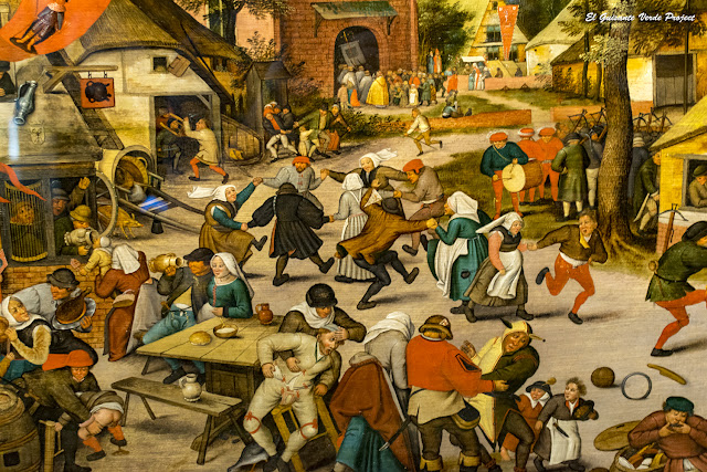 Peter Brueghel el Viejo, 'Sint Joriskermis' - KMSKA, Amberes  por El Guisante Verde Project