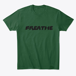 Comfort tee shirt dark green