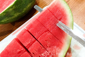 Cutting Watermelon the Easy Way: Step 3