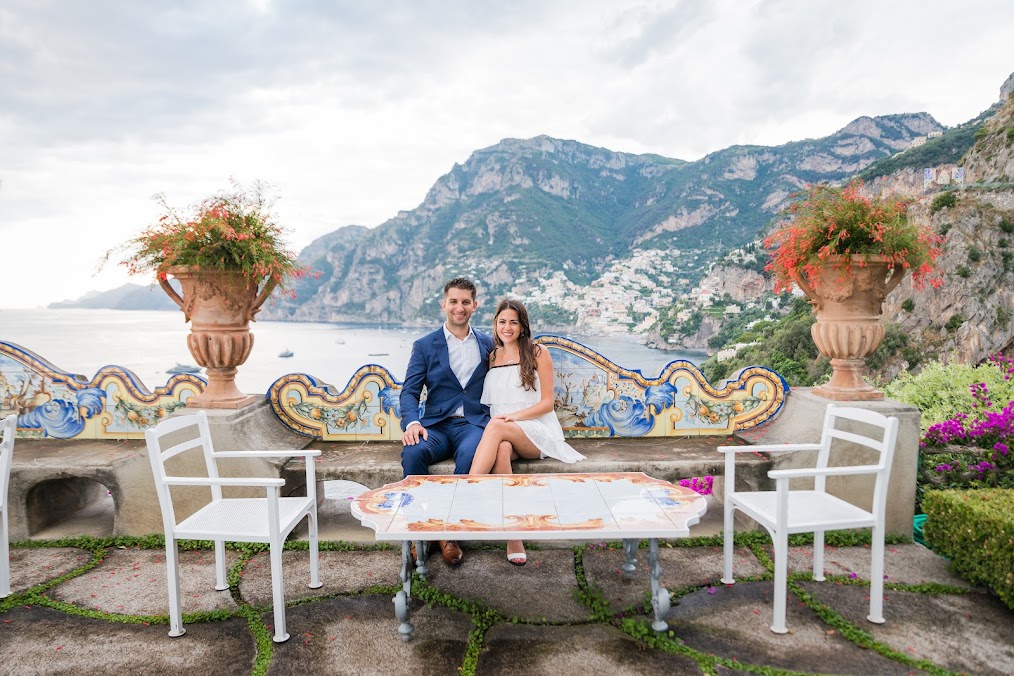 Positano proposal at San Pietro hotel
