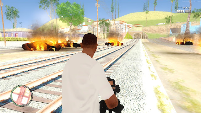 GTA San Andreas GTA 5 Effects Mod
