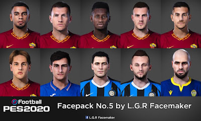 PES 2020 Facepack No.5 by L.G.R Facemaker