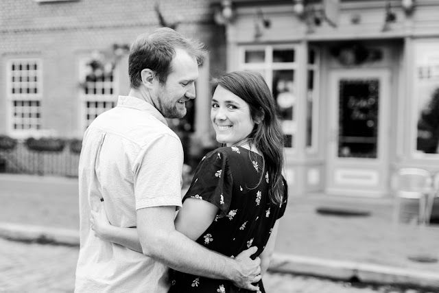 Spring Sunrise Engagement Session in Fells Point Baltimore photographed by Maryland Wedding Photographer Heather Ryan Photography