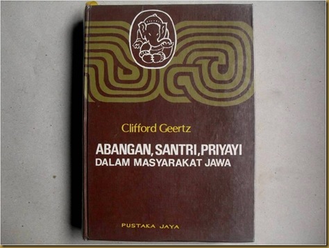 Buku Abangan Santri Priyayi dalam Masyarakat Jawa