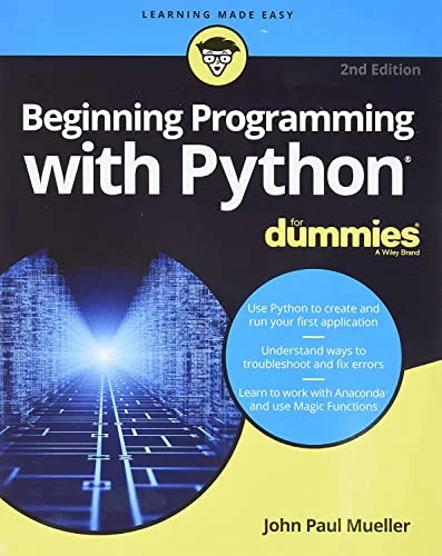Download Beginning Programming with Python For Dummies  2nd Edition PDF