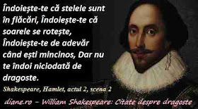 Shakespeare: Citate despre dragoste