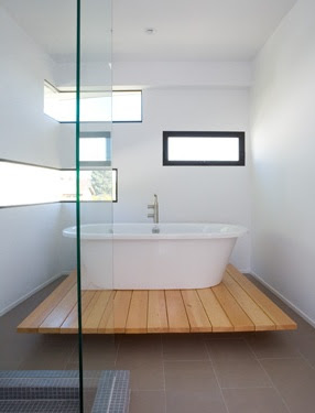 Ultra Modern Home Bathroom, ultra modern home toilet, ultra modern home bathtub