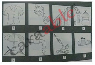 Contoh gambar tes wartegg, contoh gambar psikotes menggambar 8 kotak