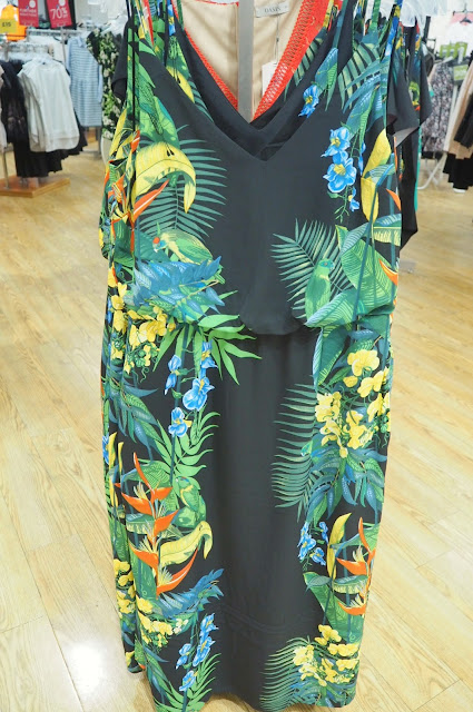  Oasis - Tropical placement midi dress