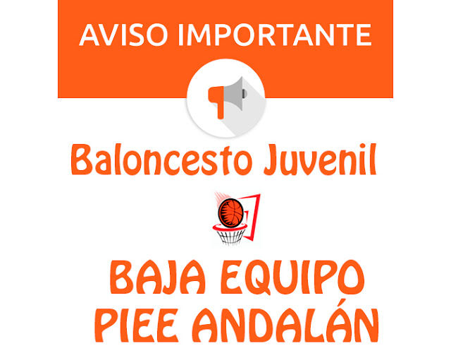 BALONCESTO JUVENIL: Baja equipo PIEE Andalán