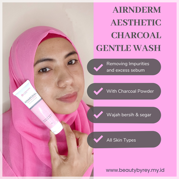 Review Airnderm Charcoal Gentle Wash