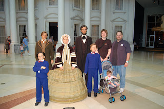 Gee, Lincoln's taller than me!