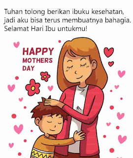 kartu ucapan selamat hari ibu