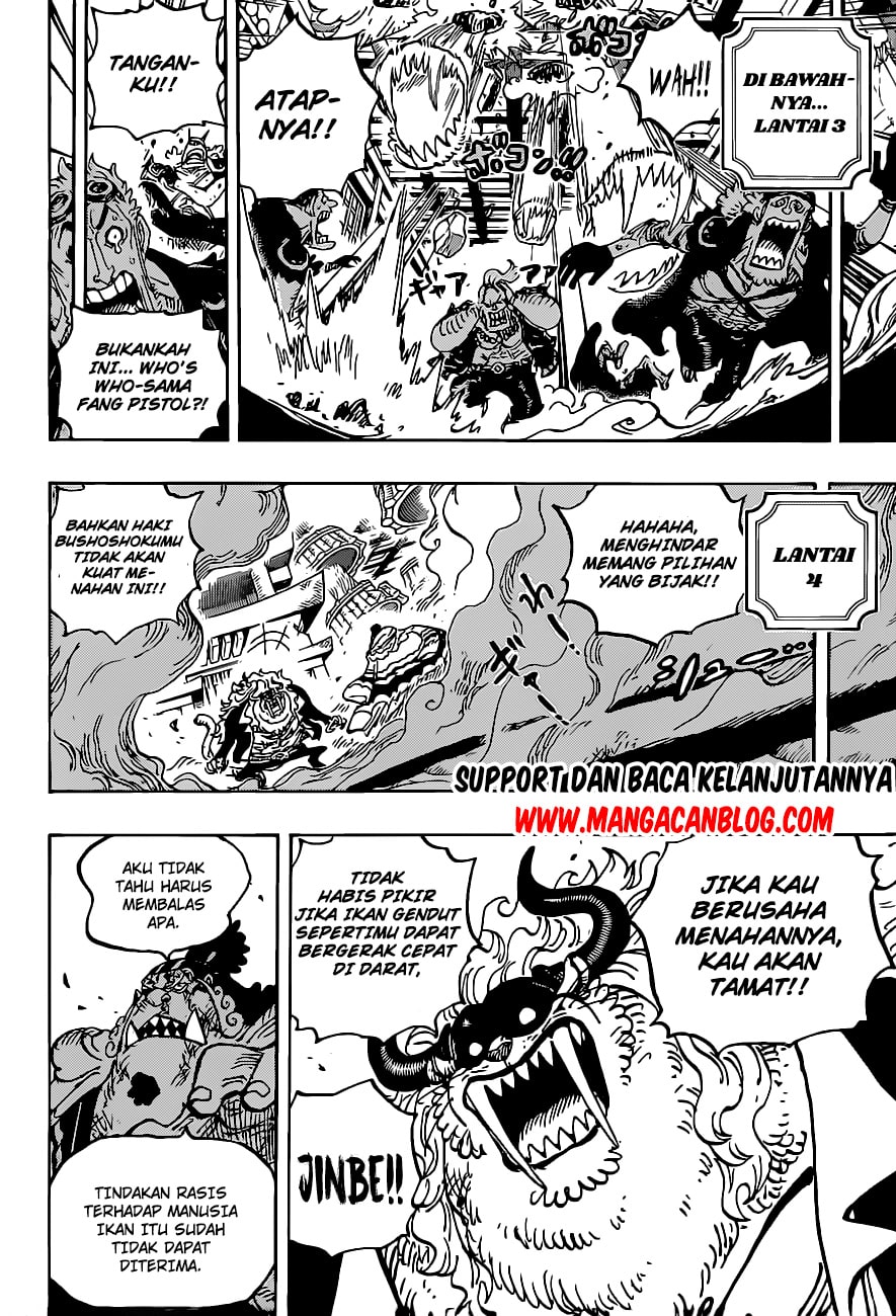 Manga One Piece Chapter 1018 Bahasa Indonesia