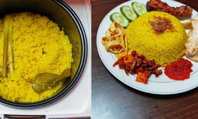 resep nasi kuning, cara membuat nasi kuning, resep nasi kuning sederhana