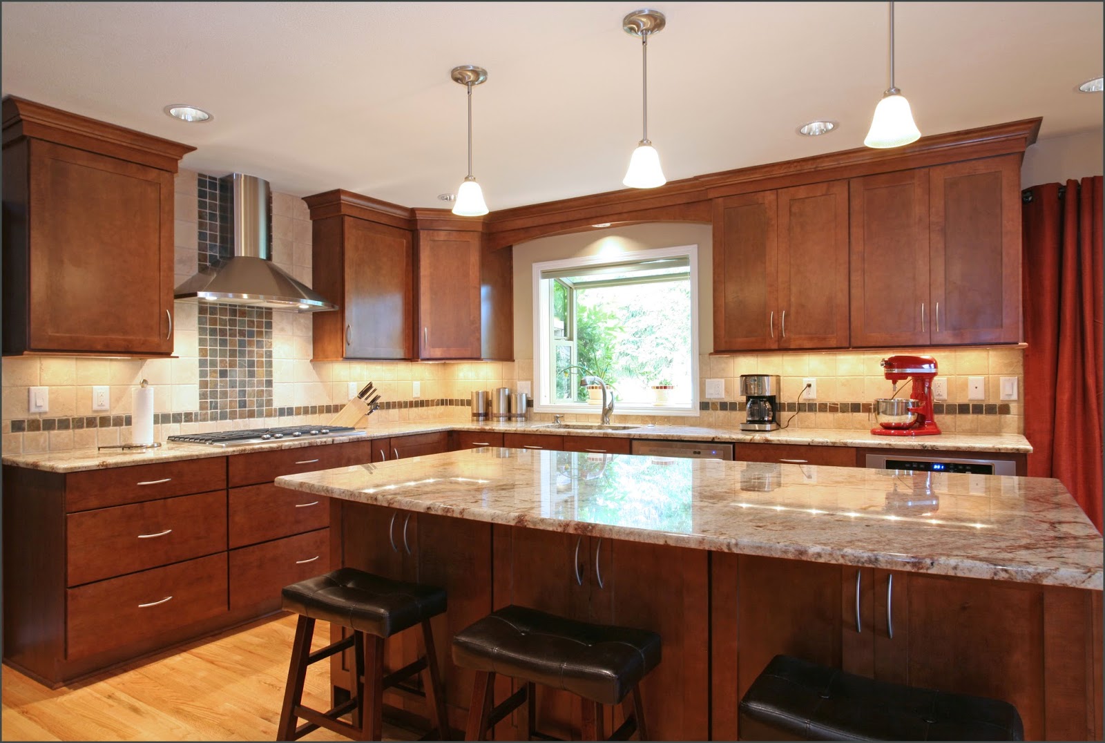 remodeled kitchen