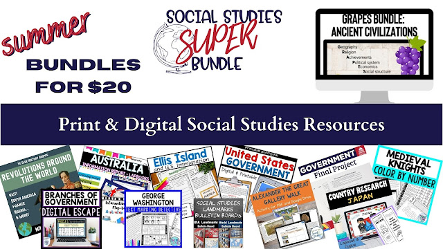 social studies super bundle