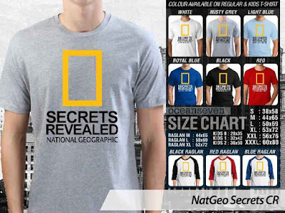 T shirt National Geographic Secrets Revealed