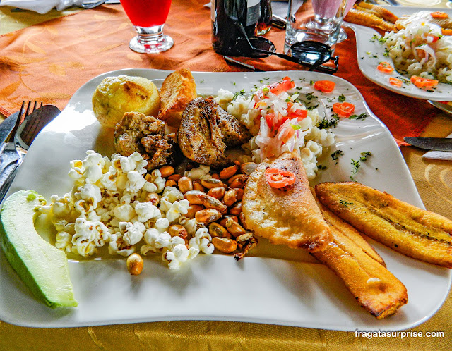 Chugchucaras, comida típica do Equador