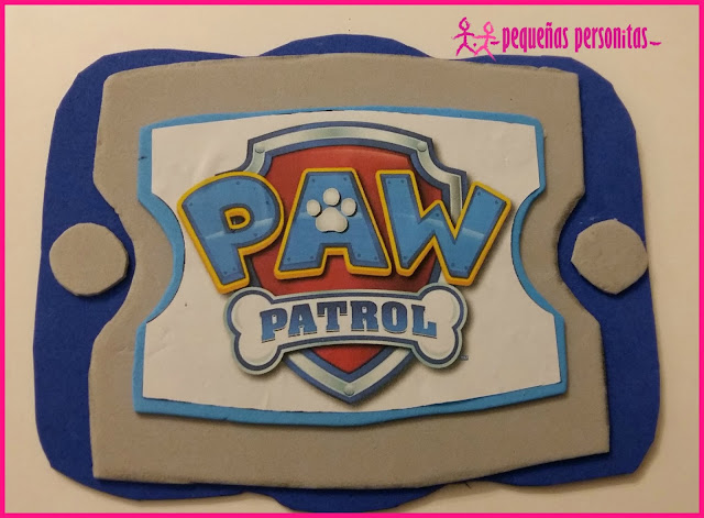 DIY, manualidades, paw pad, patrulla canina, paw patrol, goma eva, manualidades para niños, tutorial